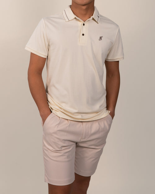 Men's Polo - Cream