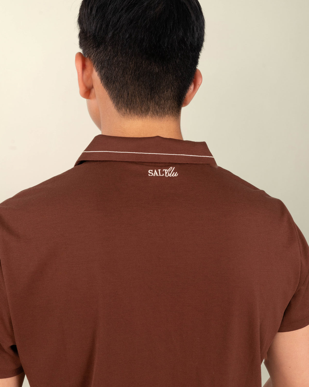 Men's Polo - Coffee