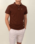 Men's Polo - Coffee