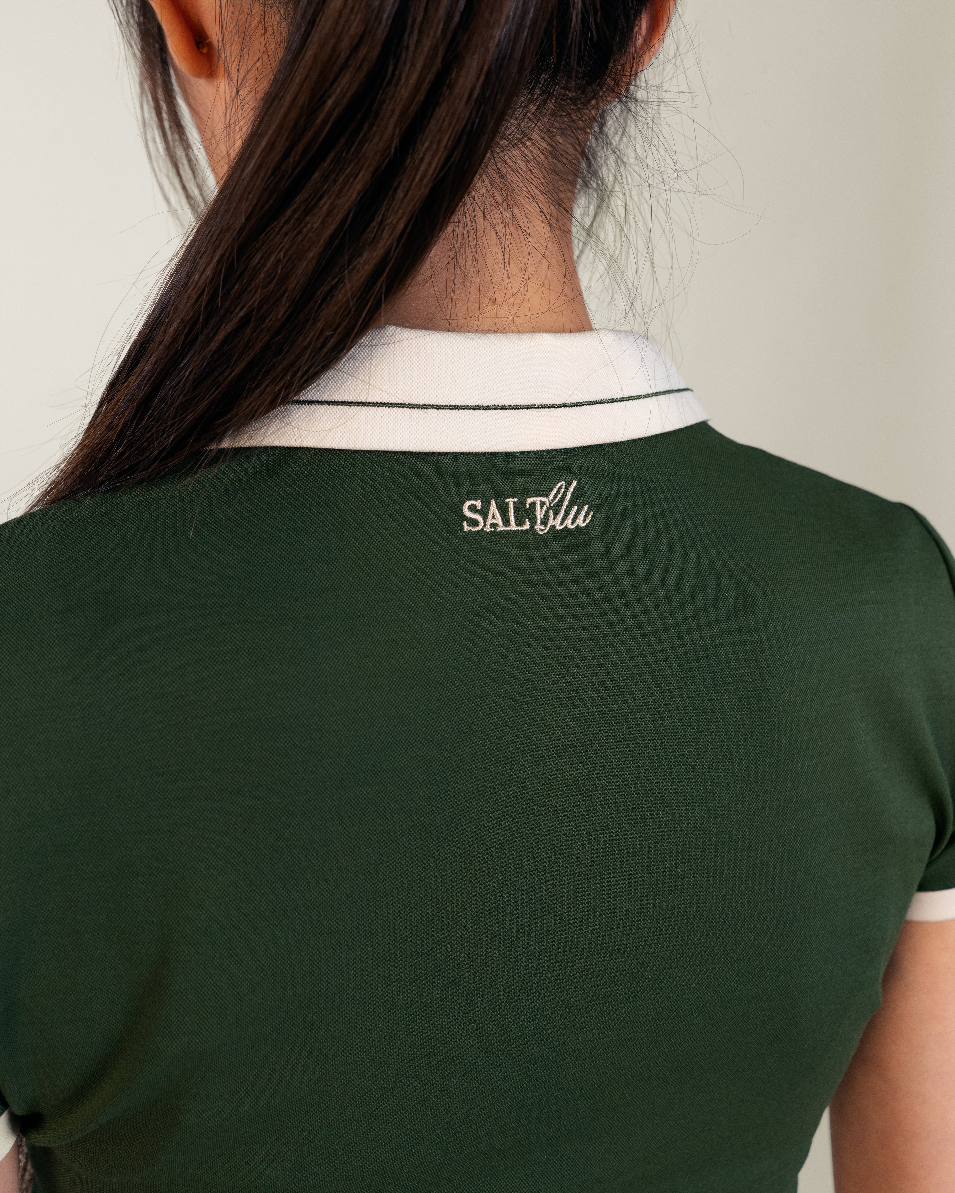 Women's Polo - Forest