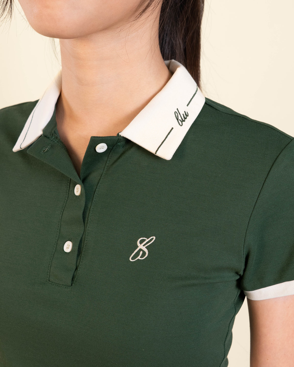 Women's Polo - Forest