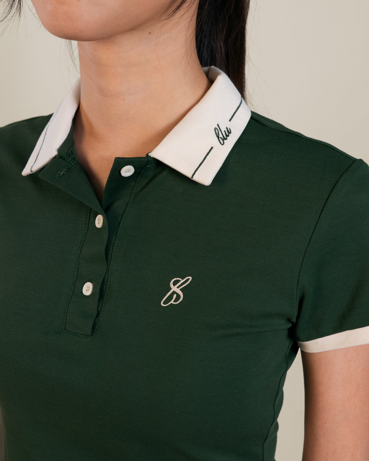 Women's Polo - Forest